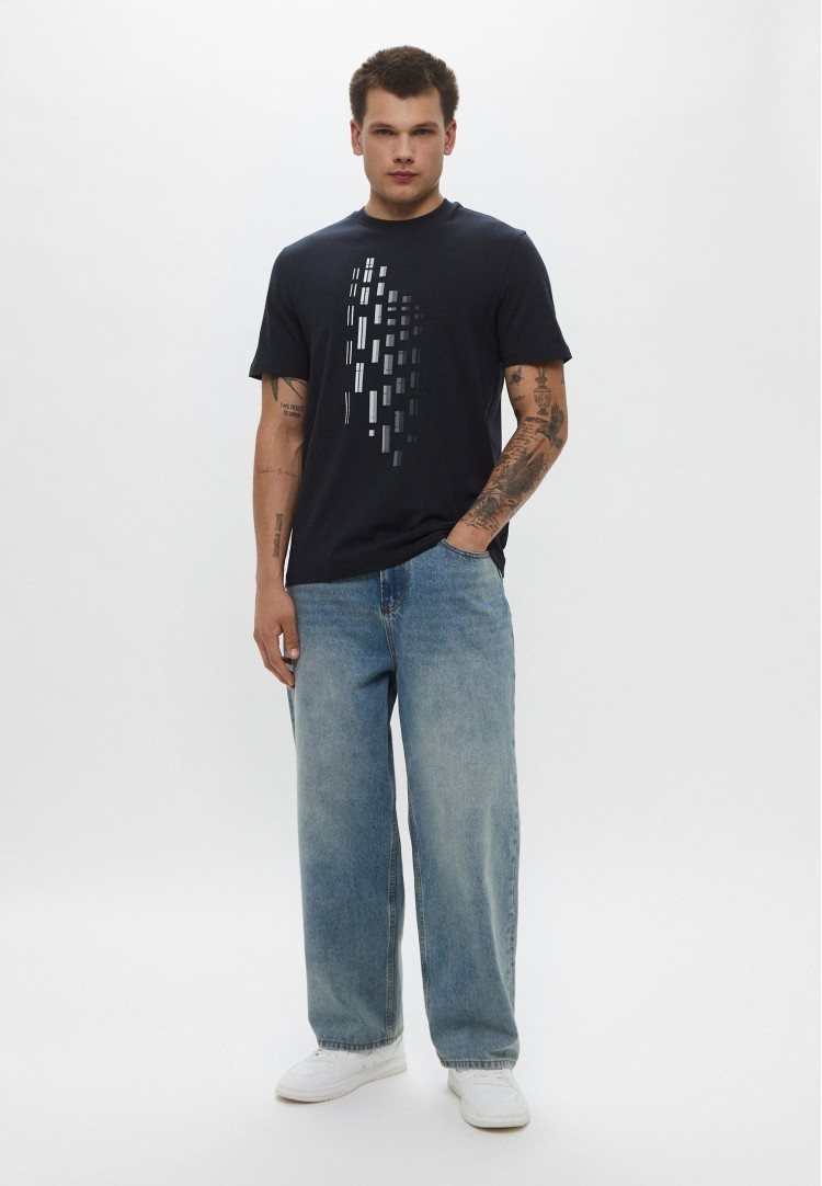 Футболка Regular Fit для мужчин (481618), цвет Синий - №3
