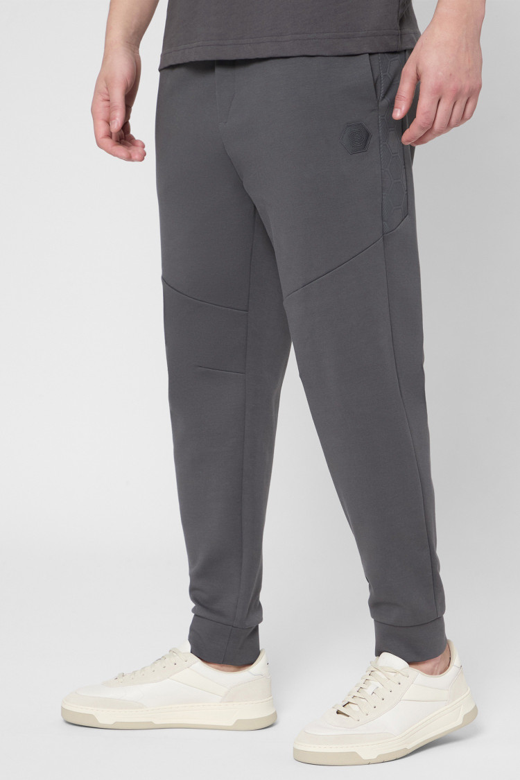 Спортивные брюки Regular Fit Высокая для мужчин (481619), цвет Серый - №2