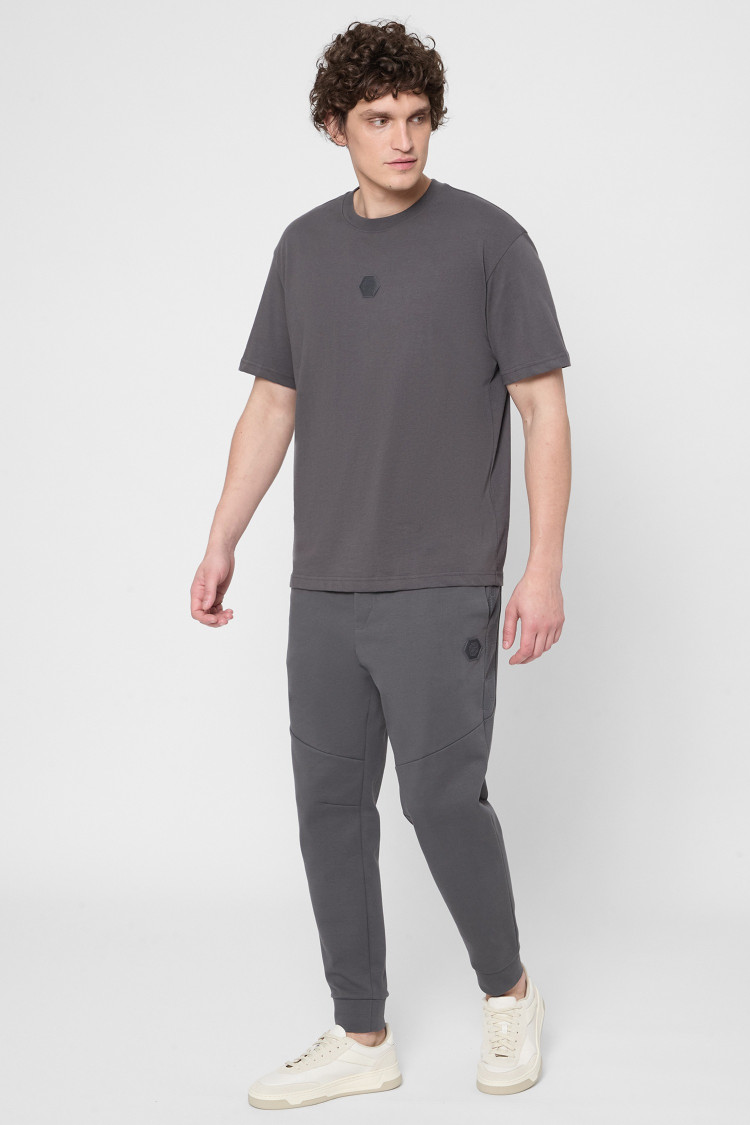 Спортивные брюки Regular Fit Высокая для мужчин (481619), цвет Серый - №3