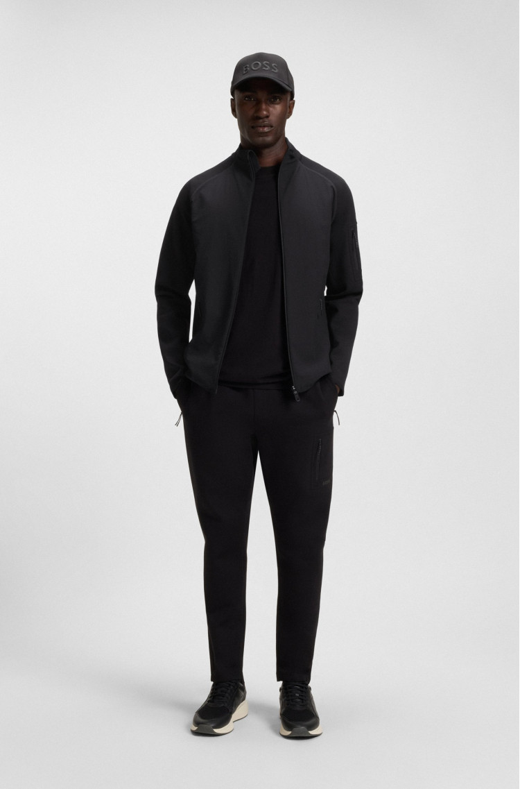 Спортивная кофта Regular Fit для мужчин (481622), цвет Черный - №3