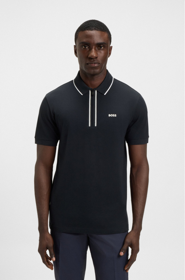 Поло Slim Fit для мужчин (481625), цвет Синий - №2