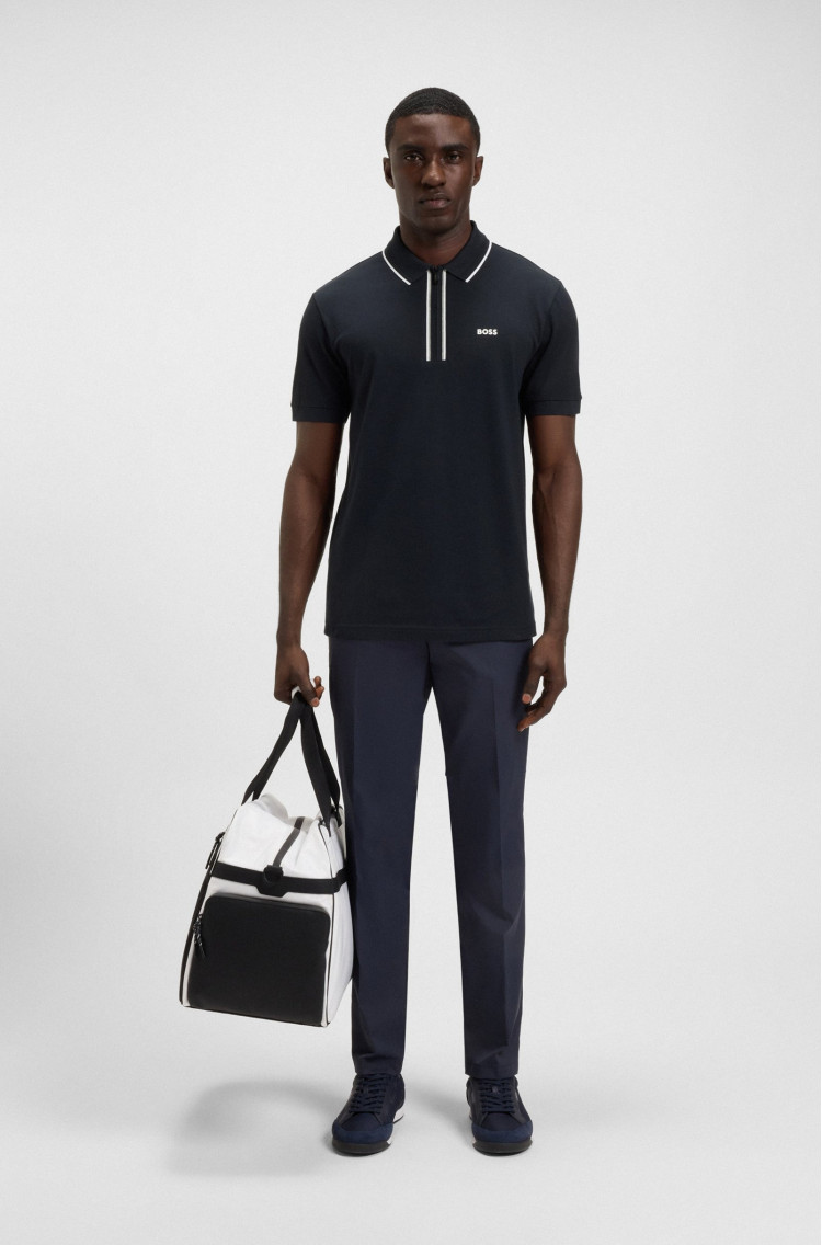 Поло Slim Fit для мужчин (481625), цвет Синий - №3