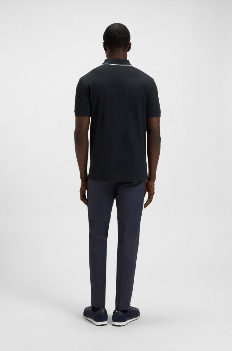 Поло Slim Fit для мужчин (481625), цвет Синий - №4