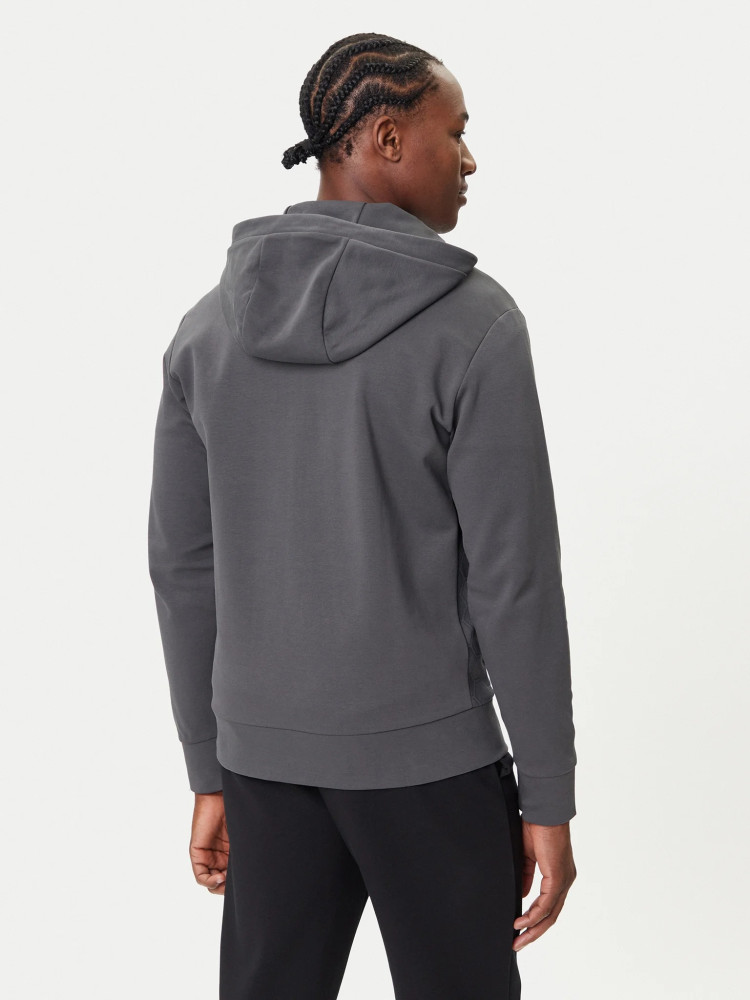 Худи Relaxed Fit для мужчин (481626), цвет Серый - №4