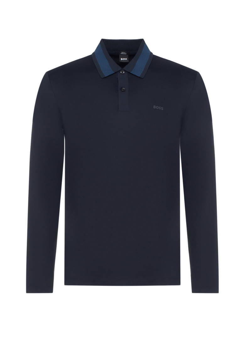 Поло з длинним рукавом Slim Fit