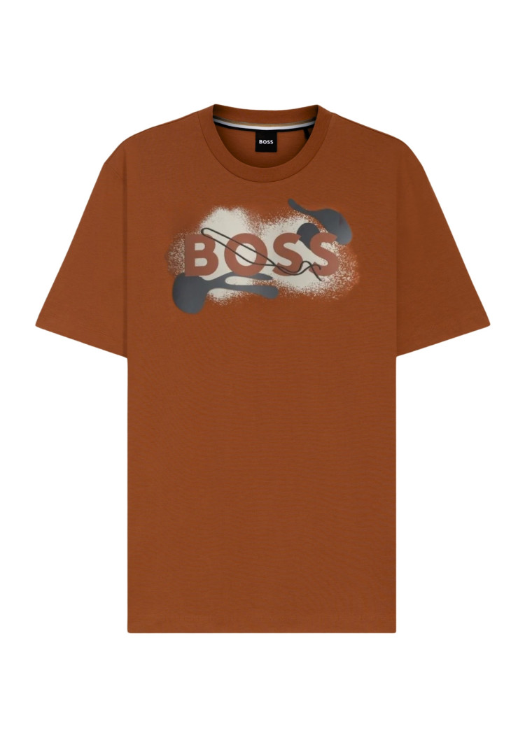 Футболка Regular Fit для чоловіків (481637), колір Помаранчевий - №1