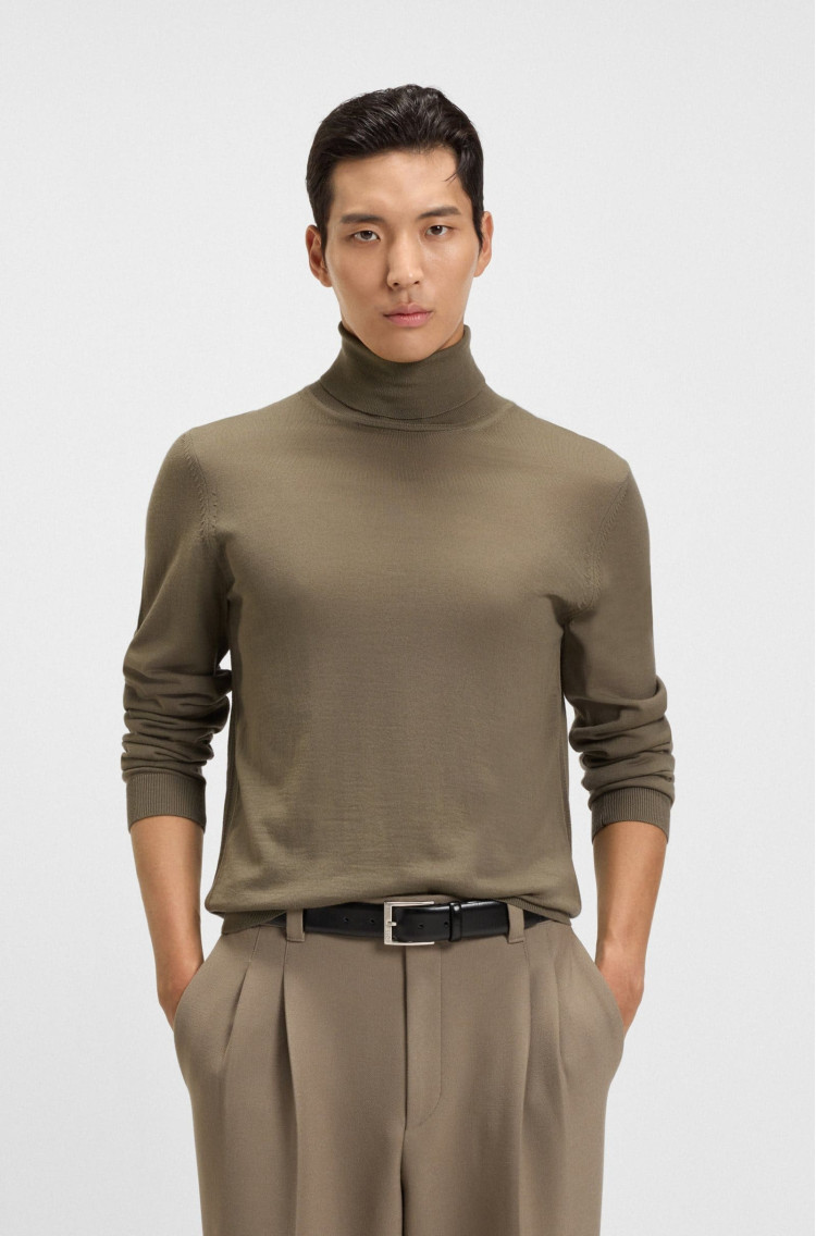 Гольф Regular Fit для мужчин (481639), цвет Коричневый - №2