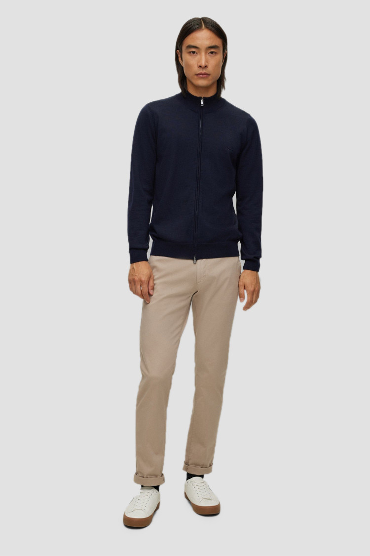 Спортивна кофта Regular Fit для чоловіків (481643), колір Синій - №3