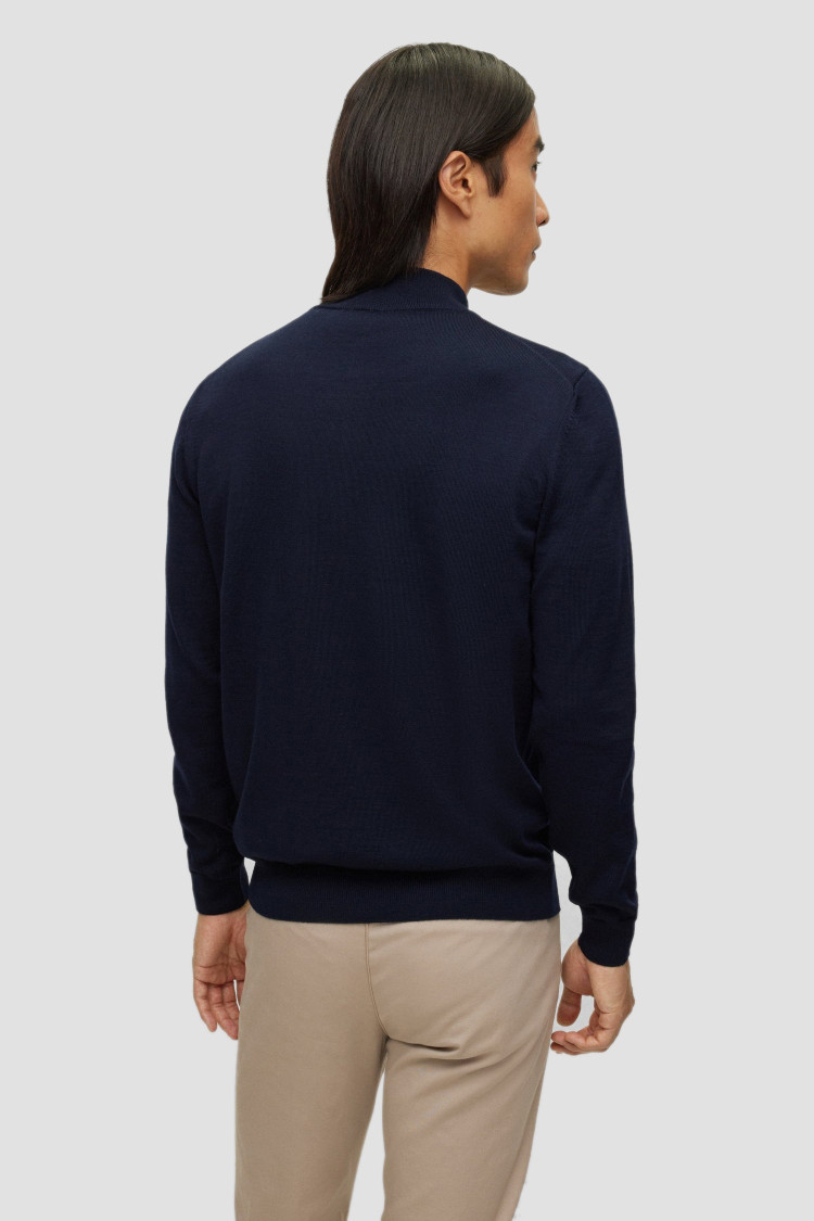 Спортивна кофта Regular Fit для чоловіків (481643), колір Синій - №4