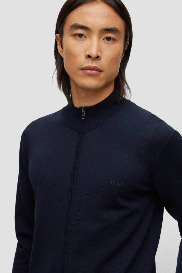Спортивна кофта Regular Fit для чоловіків (481643), колір Синій - №5