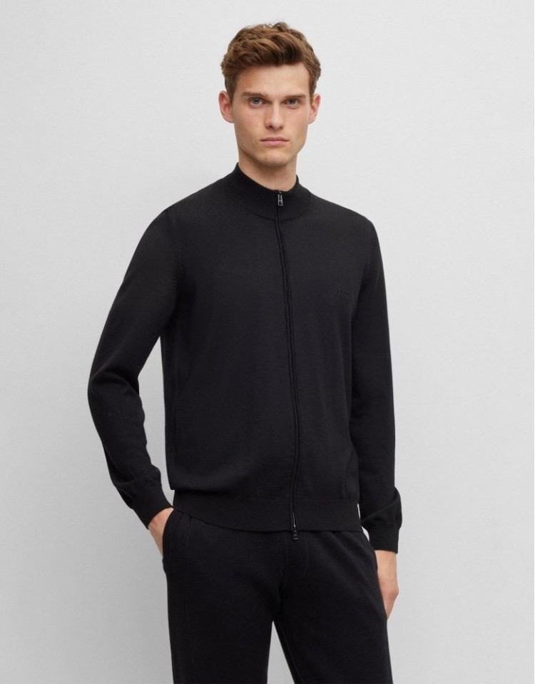 Спортивная кофта Regular Fit для мужчин (481644), цвет Черный - №2