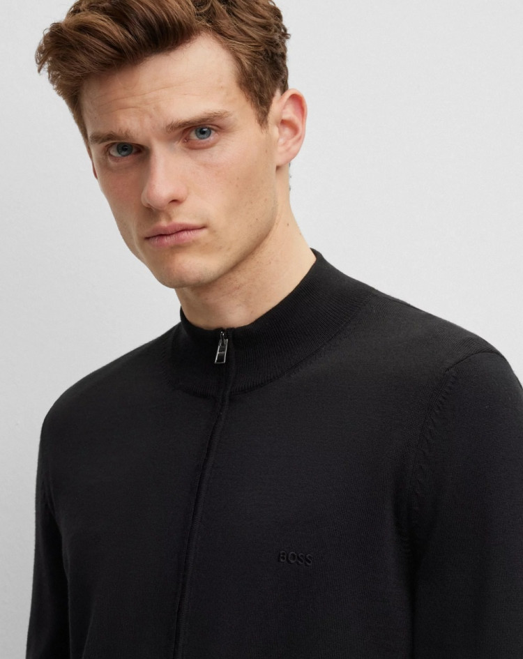 Спортивная кофта Regular Fit для мужчин (481644), цвет Черный - №3