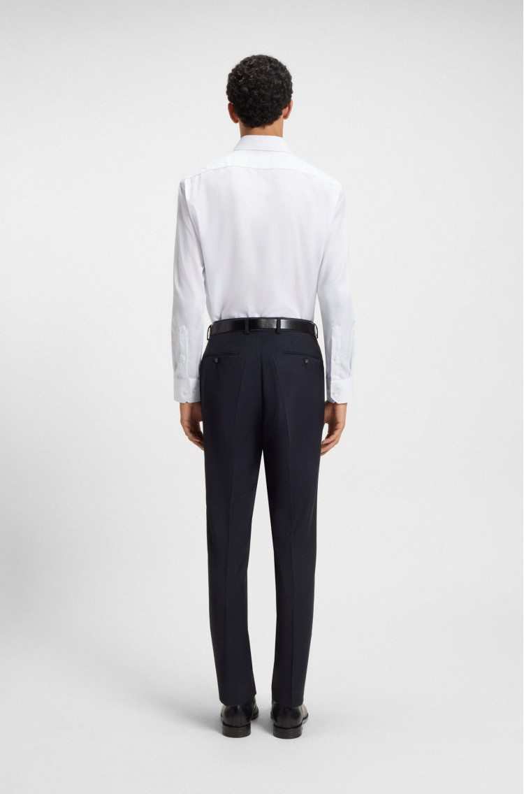 Сорочка деловая Regular Fit для мужчин (481647), цвет Белый - №4