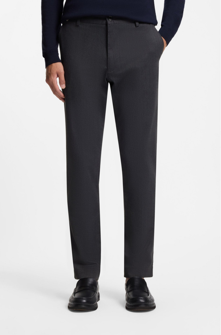 Брюки повседневные Slim Fit Средняя для мужчин (481650), цвет Серый - №2