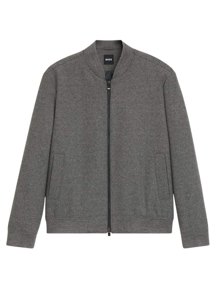 Куртка Slim Fit для чоловіків (481653), колір Сірий - №1