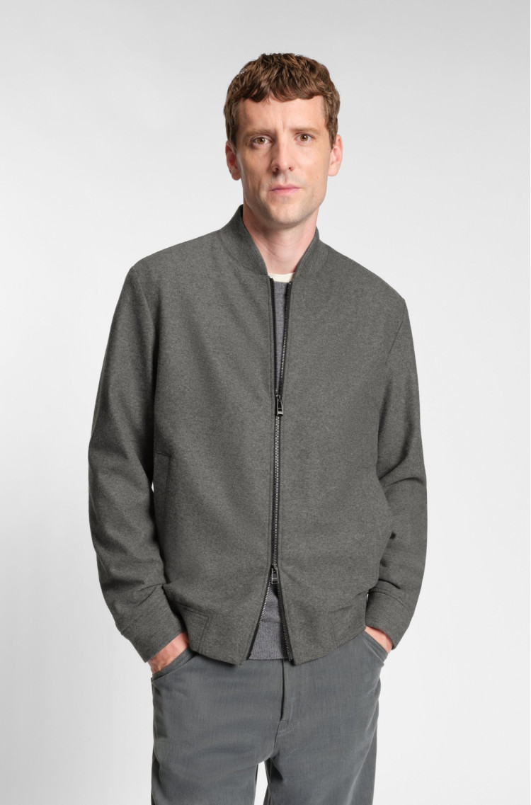 Куртка Slim Fit для чоловіків (481653), колір Сірий - №2