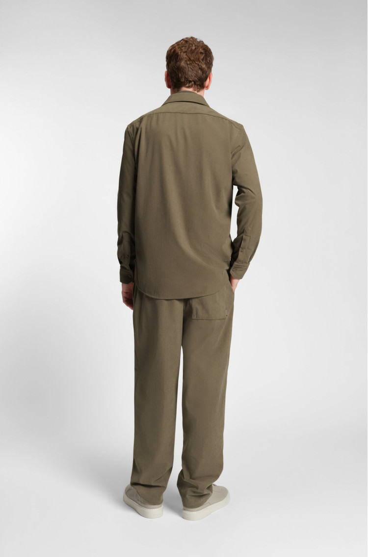 Сорочка повседневная Regular Fit для мужчин (481654), цвет Коричневый - №4