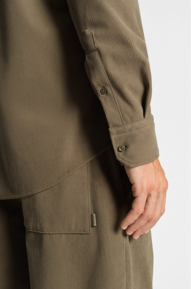 Сорочка повсякденна Regular Fit для чоловіків (481654), колір Коричневий - №5