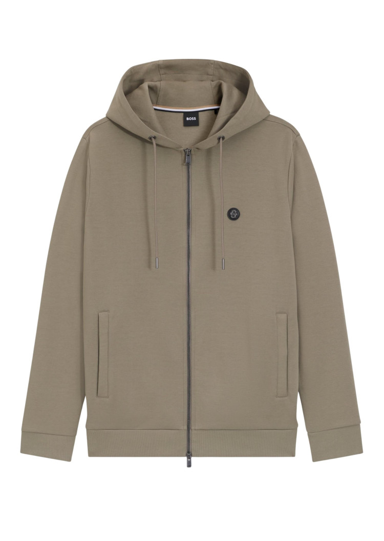 Спортивная кофта Regular Fit для мужчин (481657), цвет Коричневый - №1