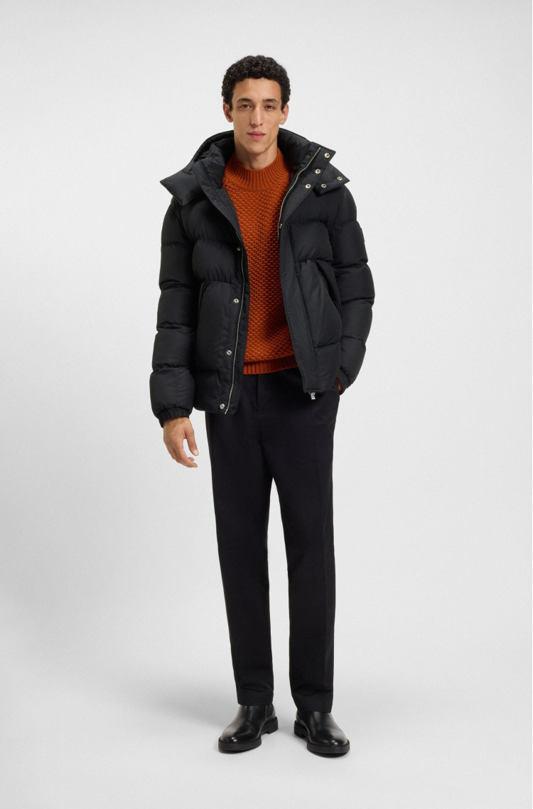 Куртка зимняя Relaxed Fit для мужчин (481672), цвет Черный - №3