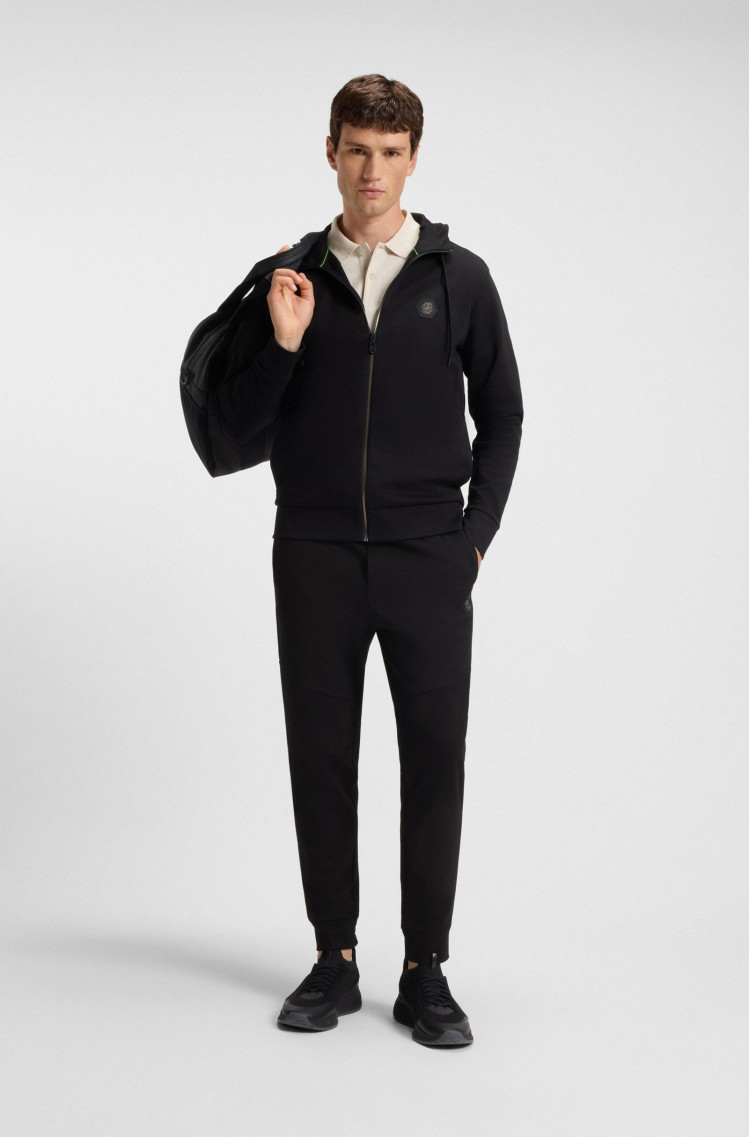 Спортивные брюки Regular Fit Высокая для мужчин (481678), цвет Черный - №3