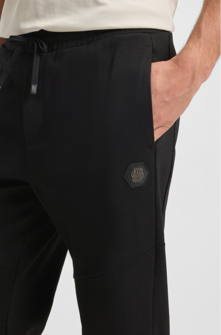 Спортивные брюки Regular Fit Высокая для мужчин (481678), цвет Черный - №5