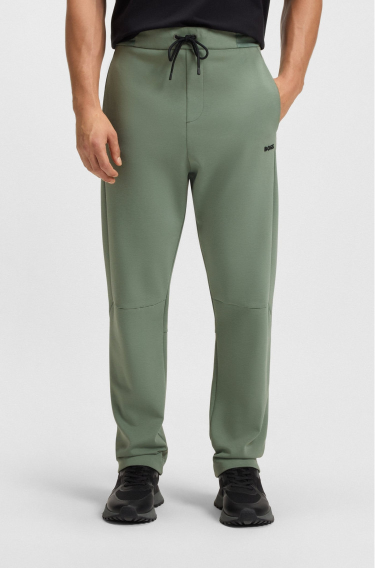 Спортивные брюки Regular Fit Высокая для мужчин (481680), цвет Зеленый - №2