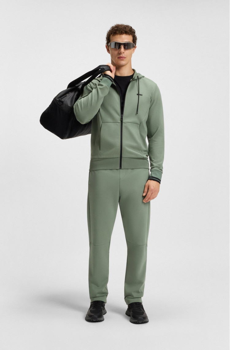 Спортивные брюки Regular Fit Высокая для мужчин (481680), цвет Зеленый - №3