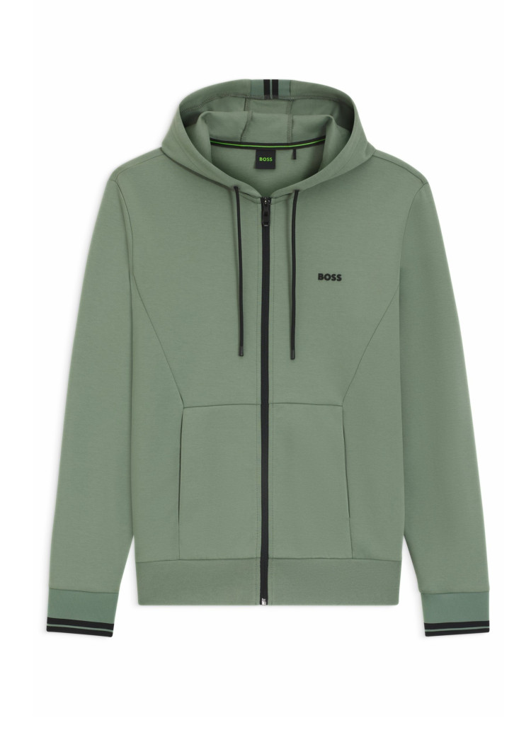 Спортивная кофта Regular Fit для мужчин (481681), цвет Зеленый - №1