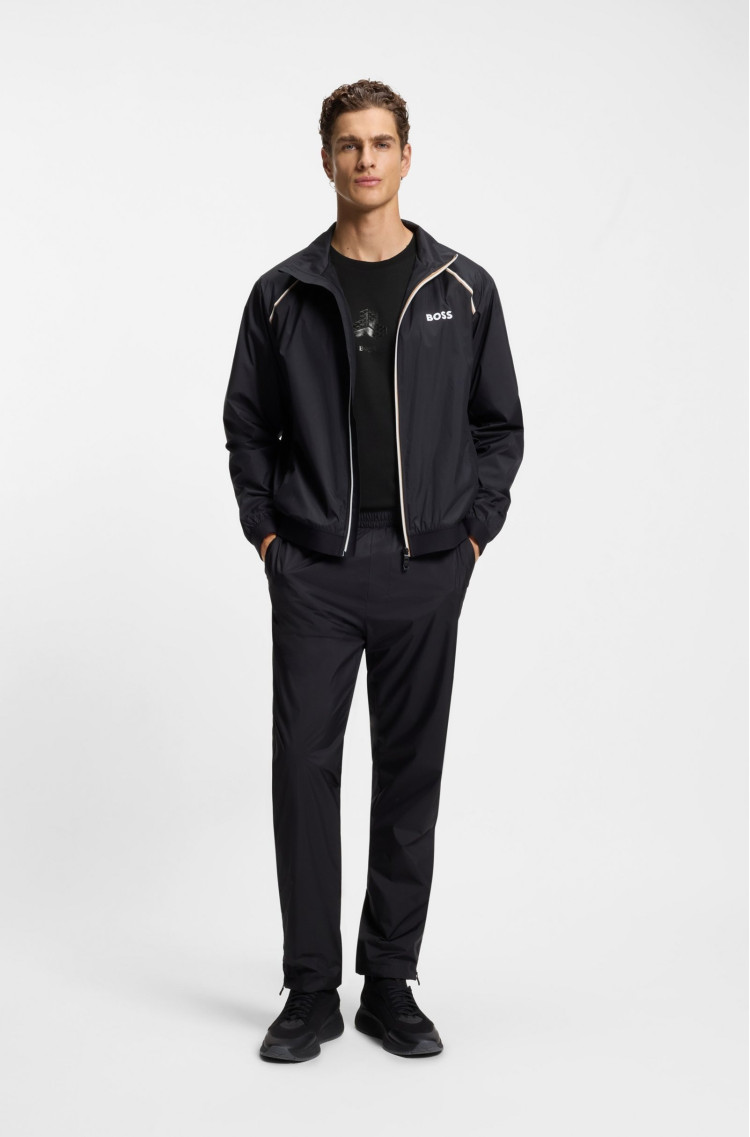 Футболка з довгим рукавом Relaxed Fit для чоловіків (481683), колір Чорний - №3