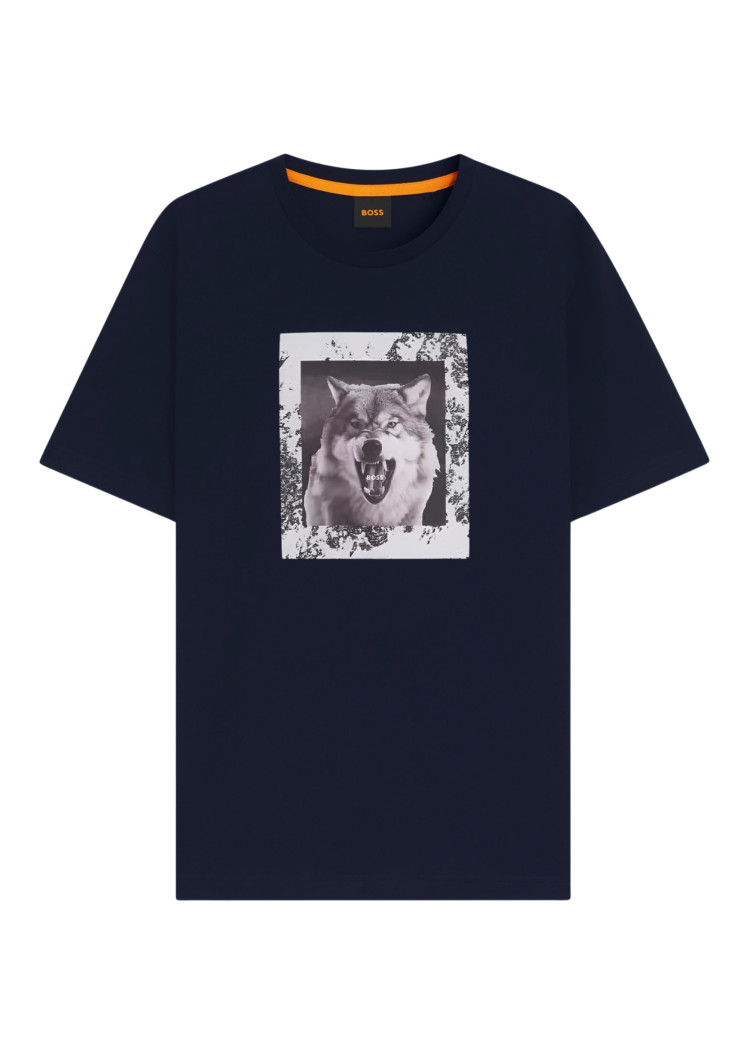 Футболка Regular Fit для мужчин (481699), цвет Синий - №1