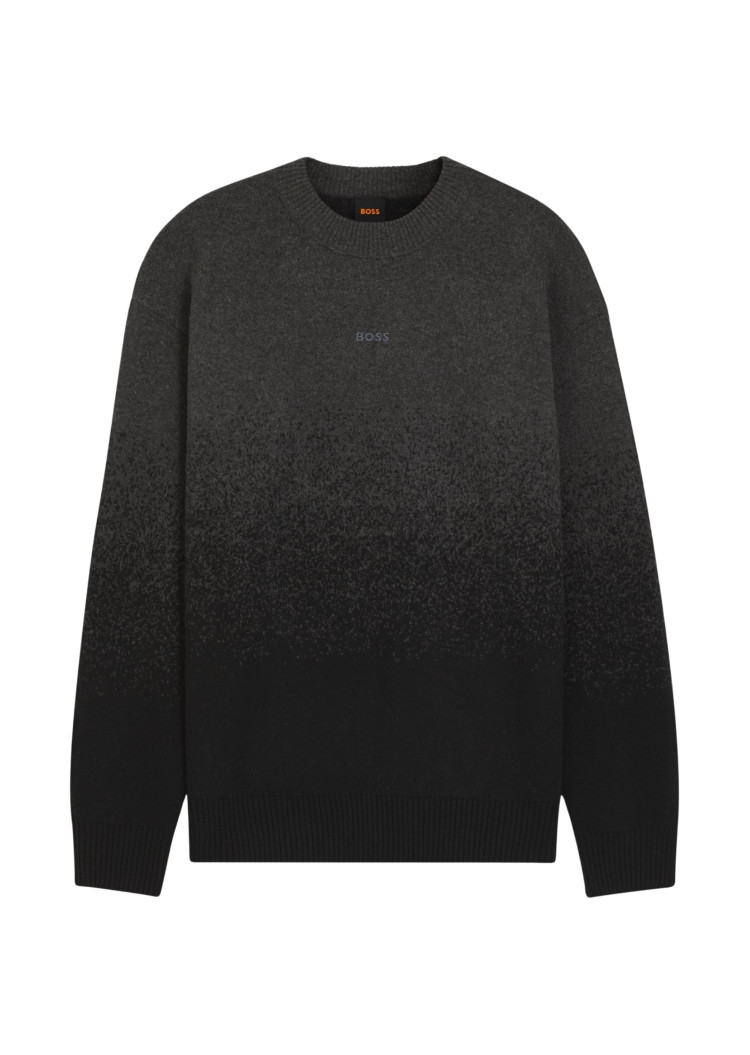 Джемпер Relaxed Fit для чоловіків (481707), колір Чорний - №1