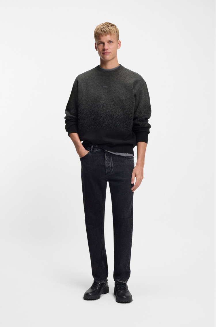 Джемпер Relaxed Fit для чоловіків (481707), колір Чорний - №3