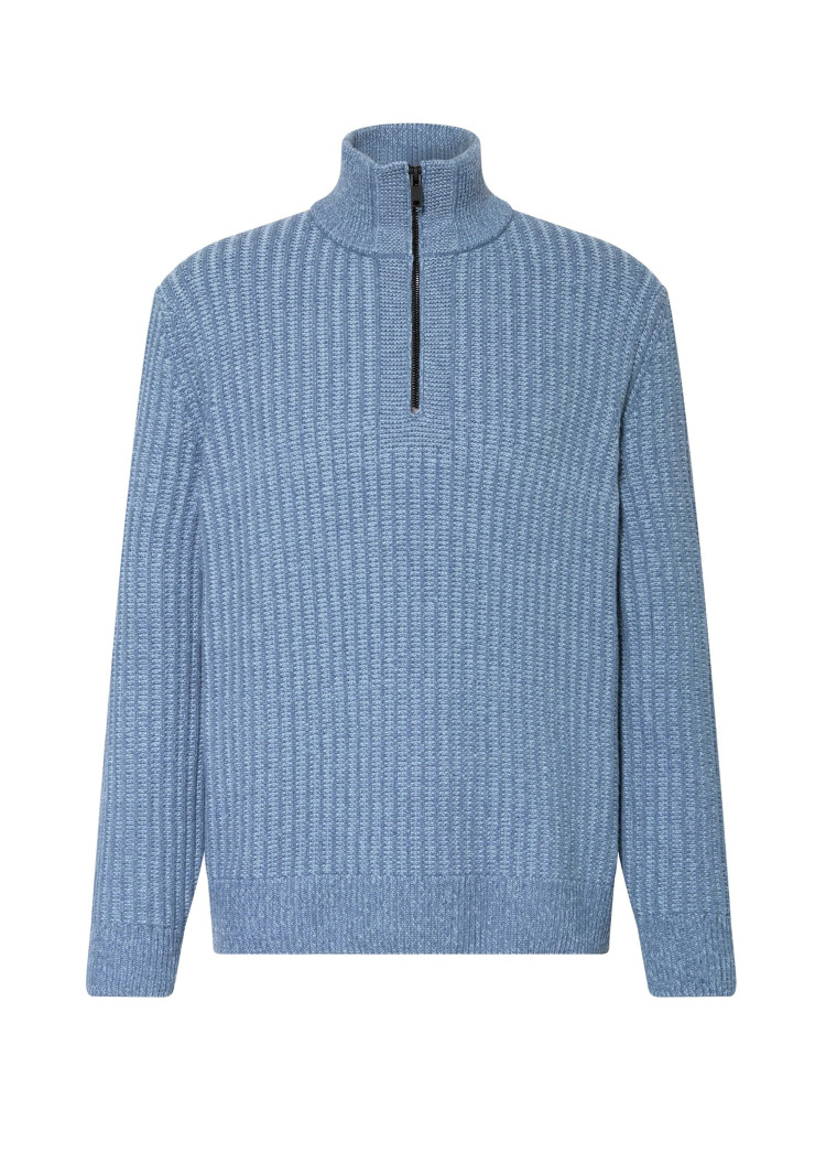 Джемпер Relaxed Fit для чоловіків (481710), колір Синій - №1