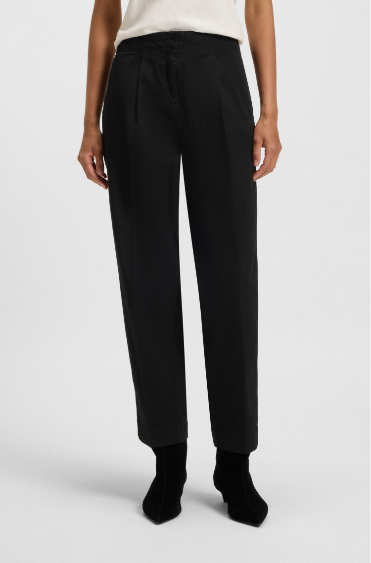 Брюки повсякденні Slim Fit для жінок (481776), колір Чорний - №2