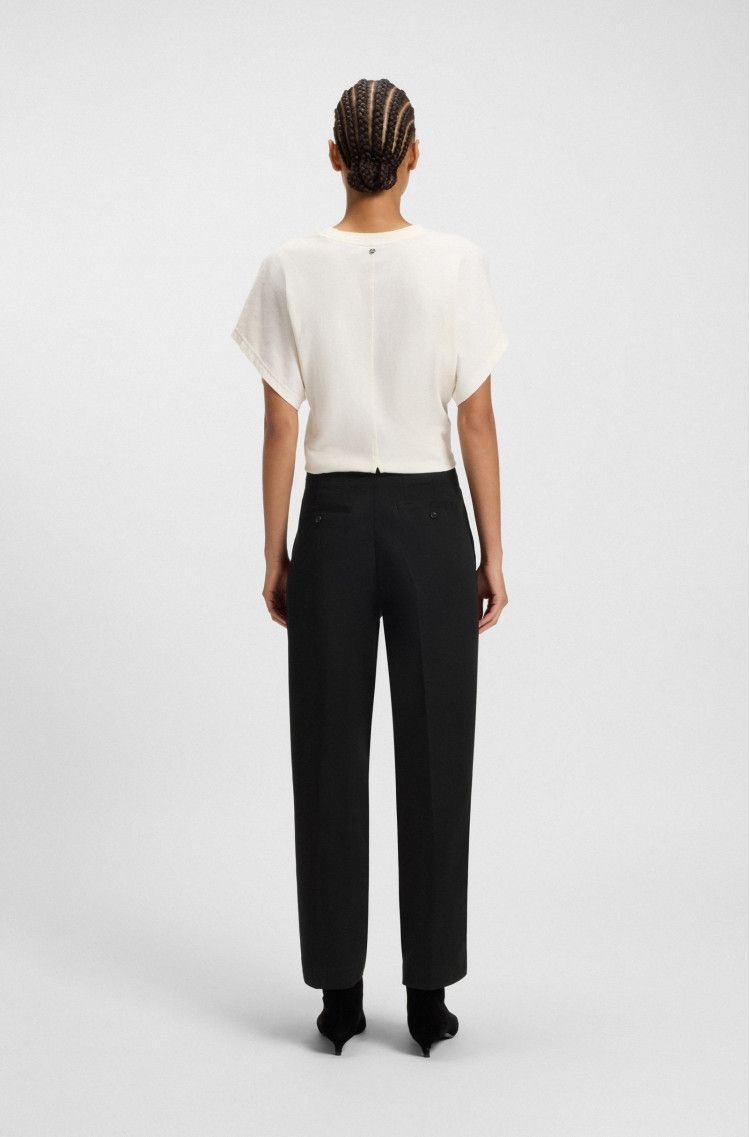 Брюки повсякденні Slim Fit для жінок (481776), колір Чорний - №4