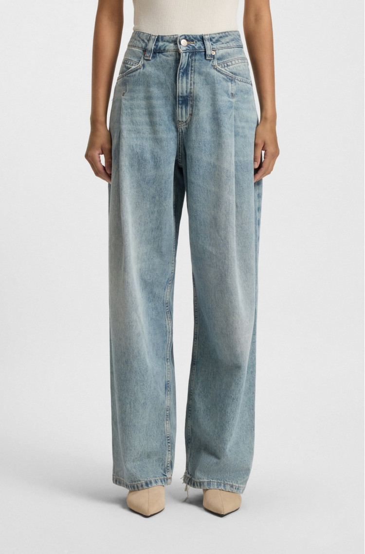 Джинсы Relaxed Relaxed Fit для женщин (481777), цвет Синий - №2