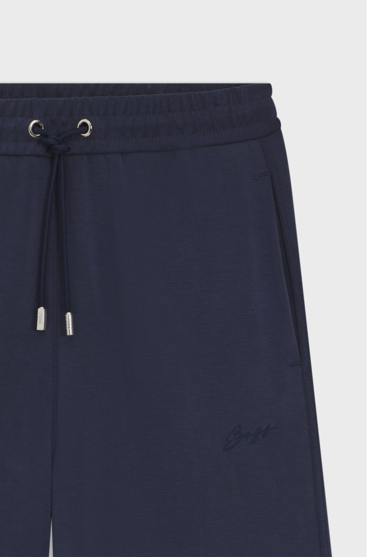 Брюки джерси Relaxed Fit Высокая для женщин (481780), цвет Синий - №6