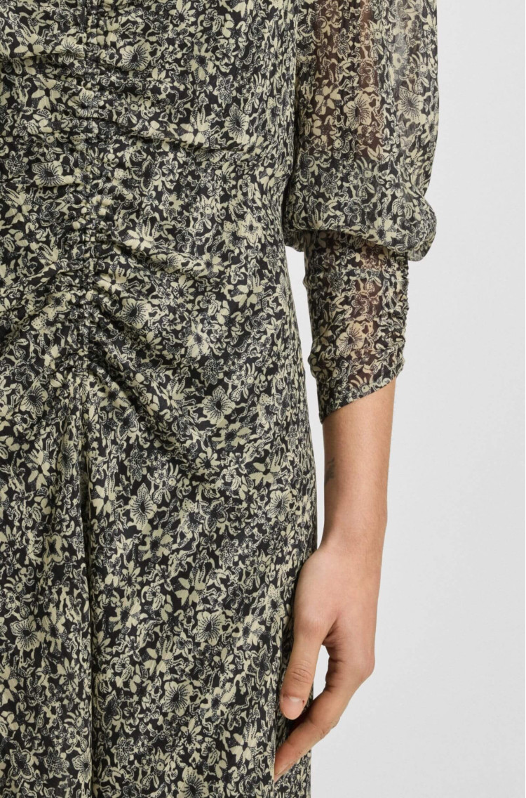 Сукні максі Slim Fit для жінок (481792), колір Бежевий - №6