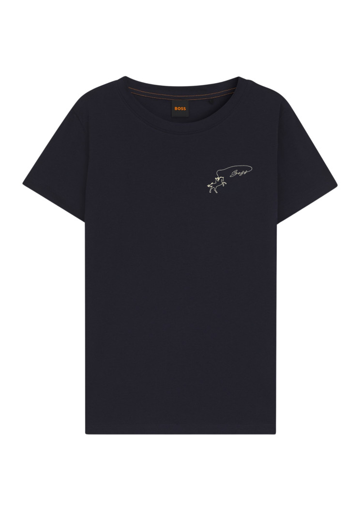 Футболка Regular Fit для женщин (481794), цвет Черный - №1