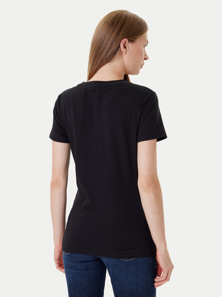 Футболка Regular Fit для женщин (481794), цвет Черный - №4