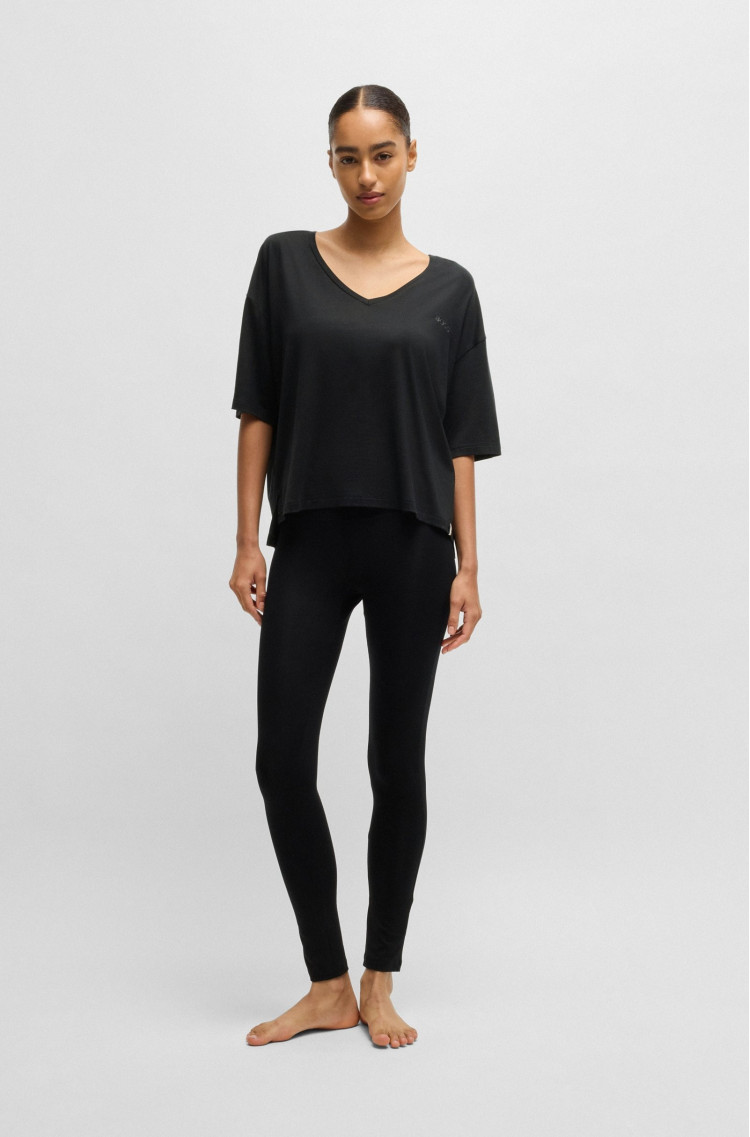 Футболка Relaxed Fit для женщин (481809), цвет Черный - №3