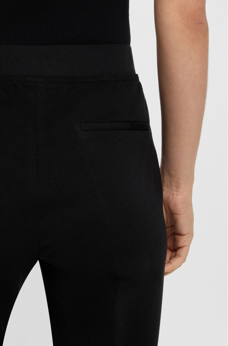 Брюки повсякденні Slim Fit для жінок (481839), колір Чорний - №5