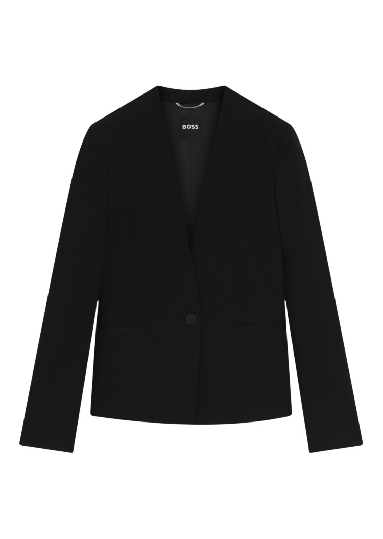 Жакет Regular Fit для жінок (481840), колір Чорний - №1