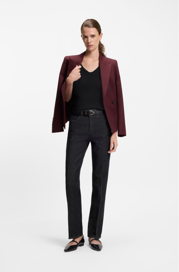 Футболка трикотажная Extra Slim Fit для женщин (481842), цвет Черный - №3