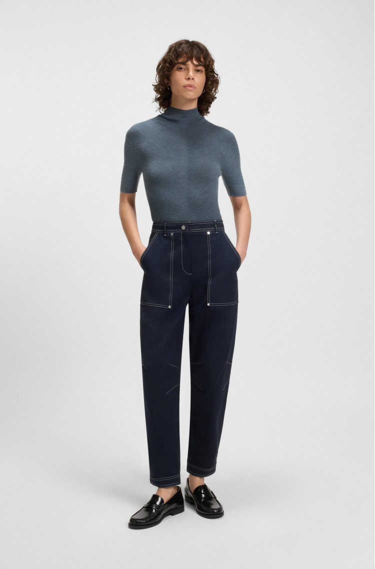 Футболка трикотажная Slim Fit — фото 3