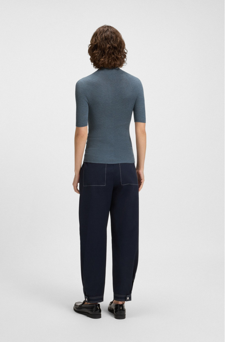 Футболка трикотажная Slim Fit — фото 4