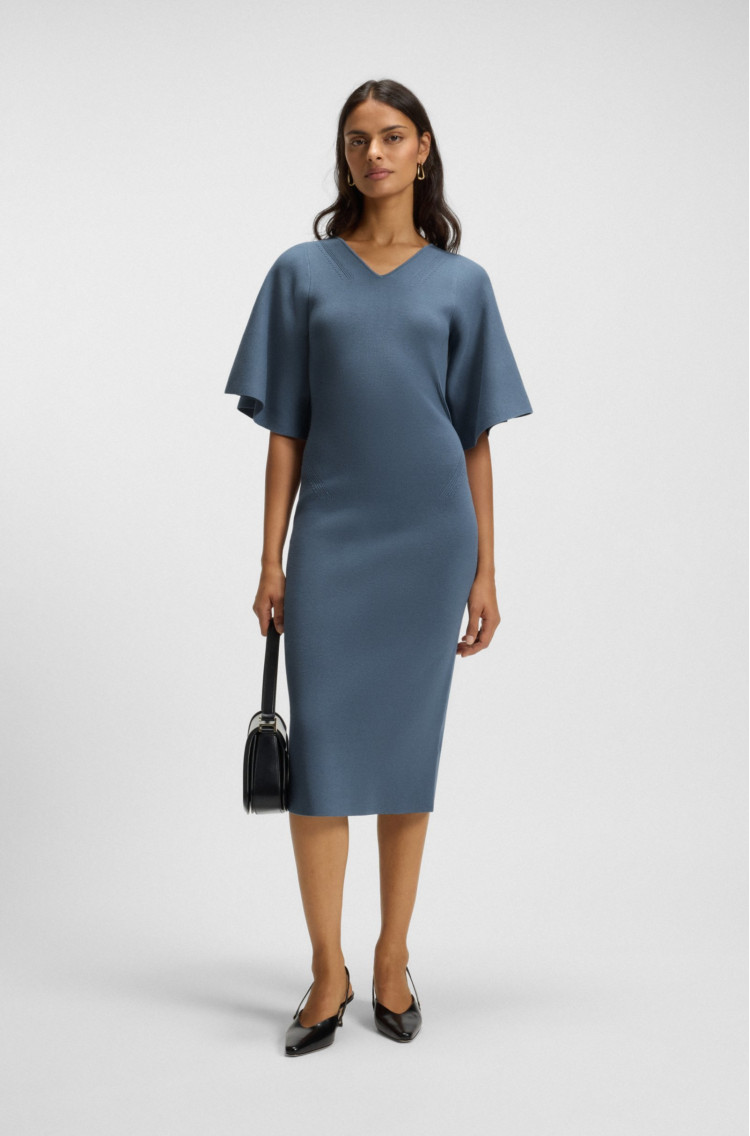 Платья макси Regular Fit для женщин (481845), цвет Синий - №3