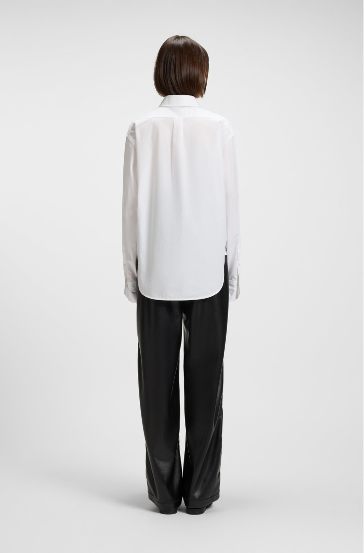 Сорочка з довгим рукавом Relaxed Fit для жінок (481851), колір Білий - №4