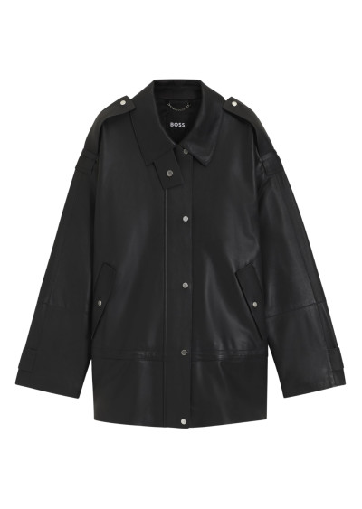 Куртка кожанная Regular Fit